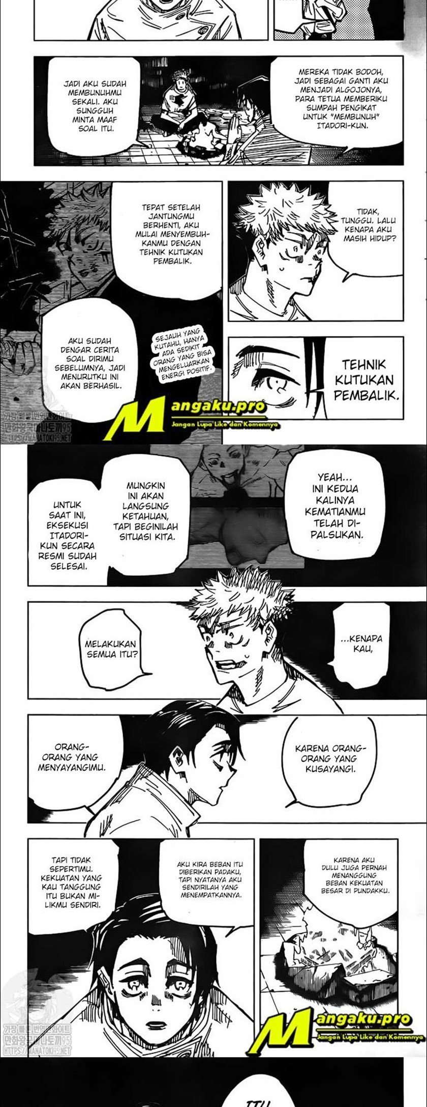 Read Jujutsu Kaisen id Manga Online