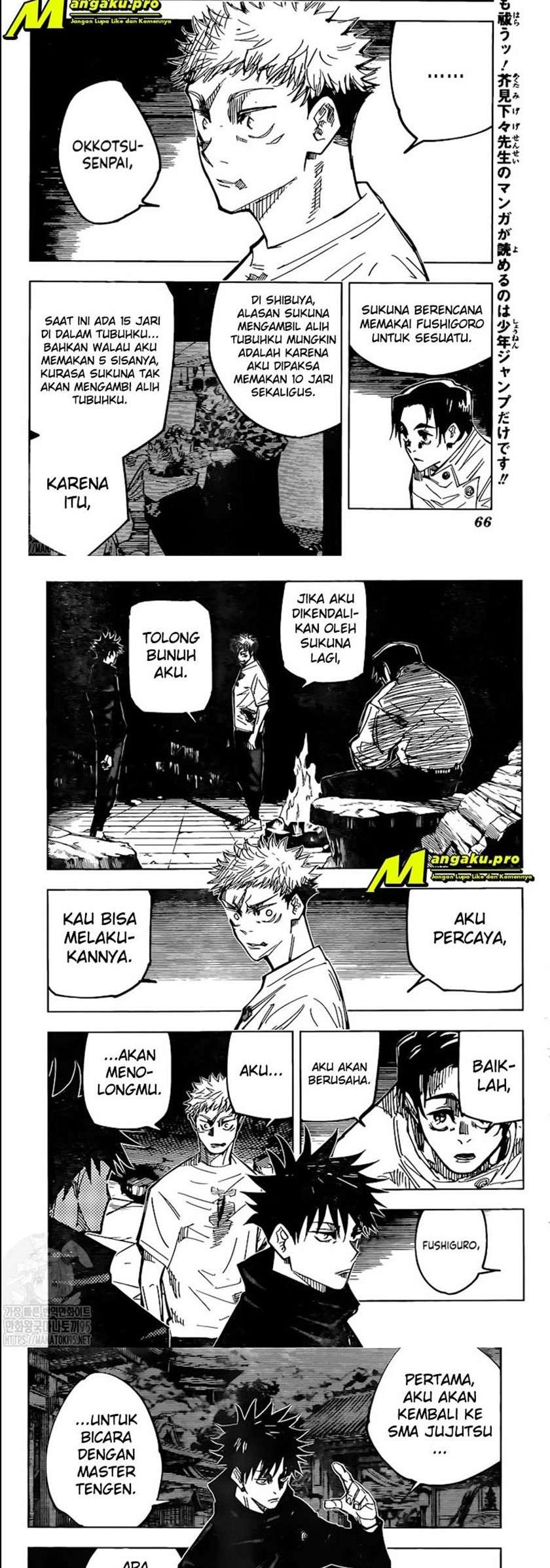 Read Jujutsu Kaisen id Manga Online
