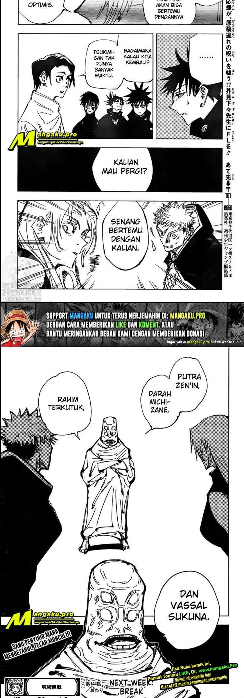 Read Jujutsu Kaisen id Manga Online