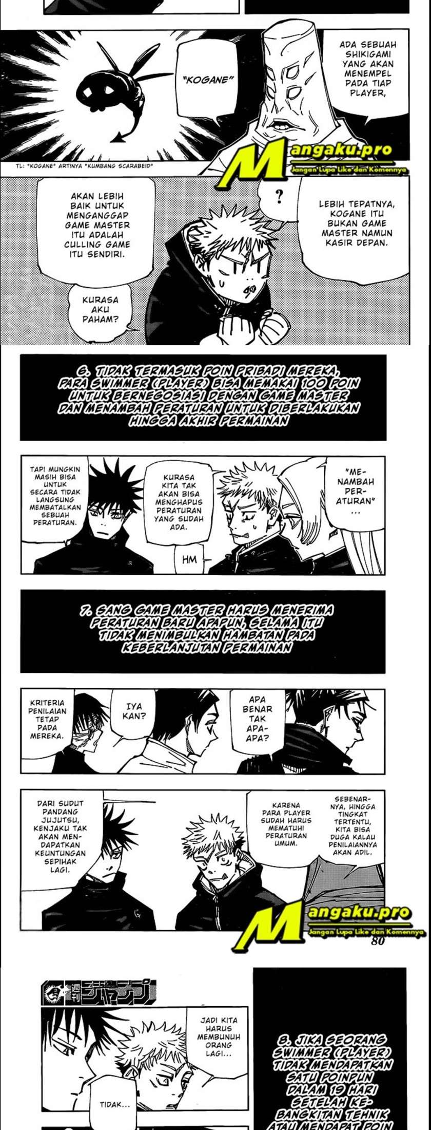 Read Jujutsu Kaisen id Manga Online