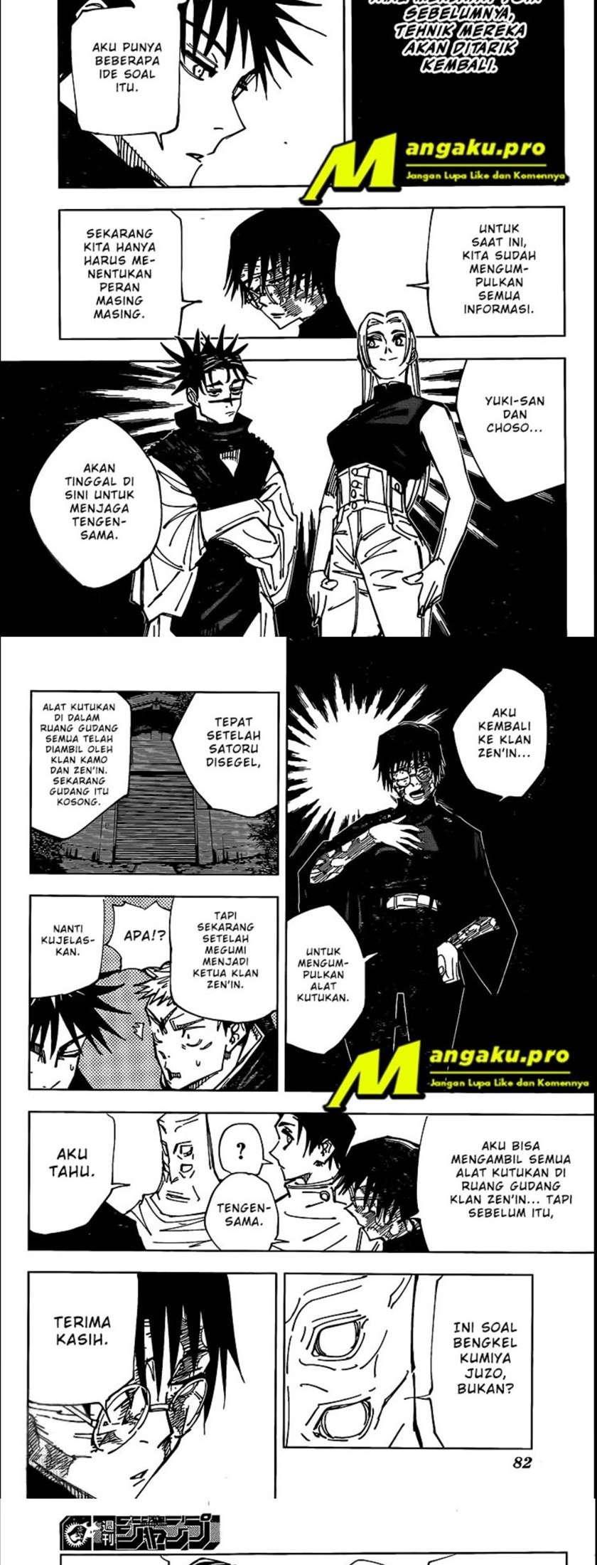 Read Jujutsu Kaisen id Manga Online