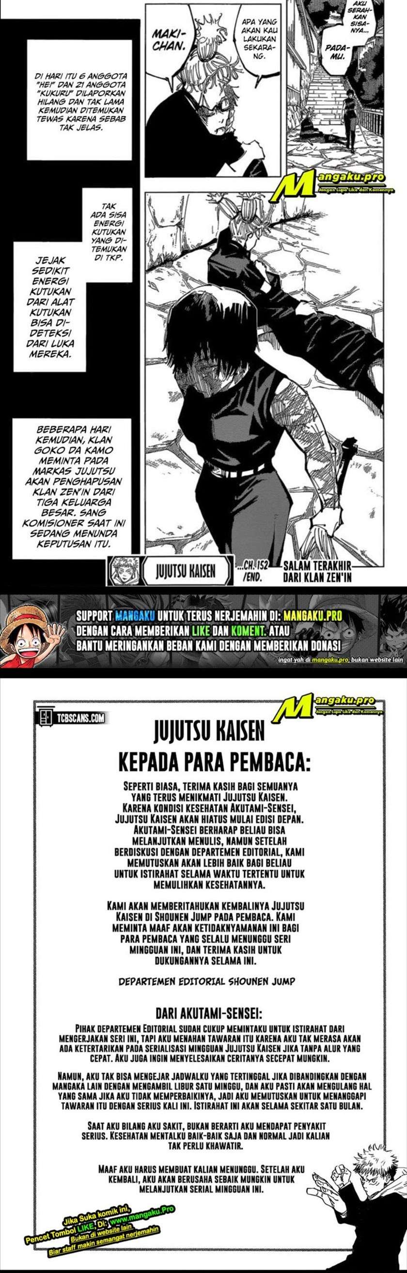 Read Jujutsu Kaisen id Manga Online