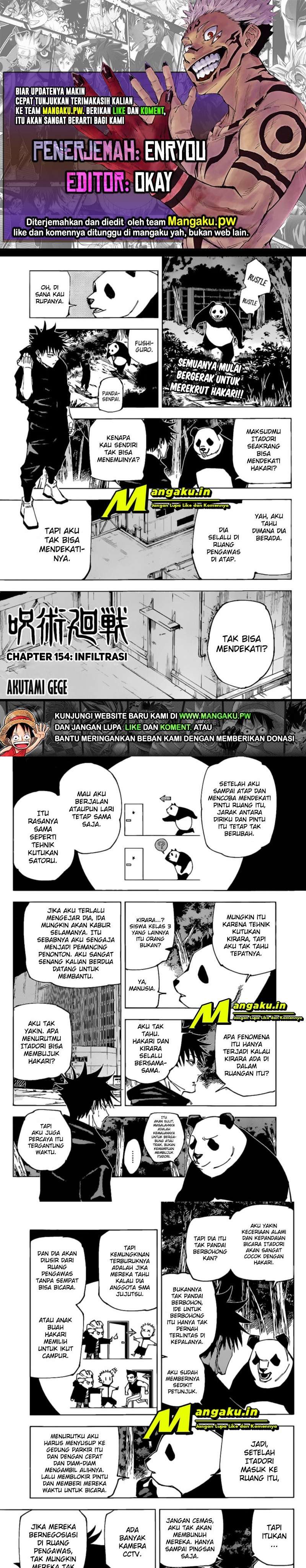 Read Jujutsu Kaisen id Manga Online
