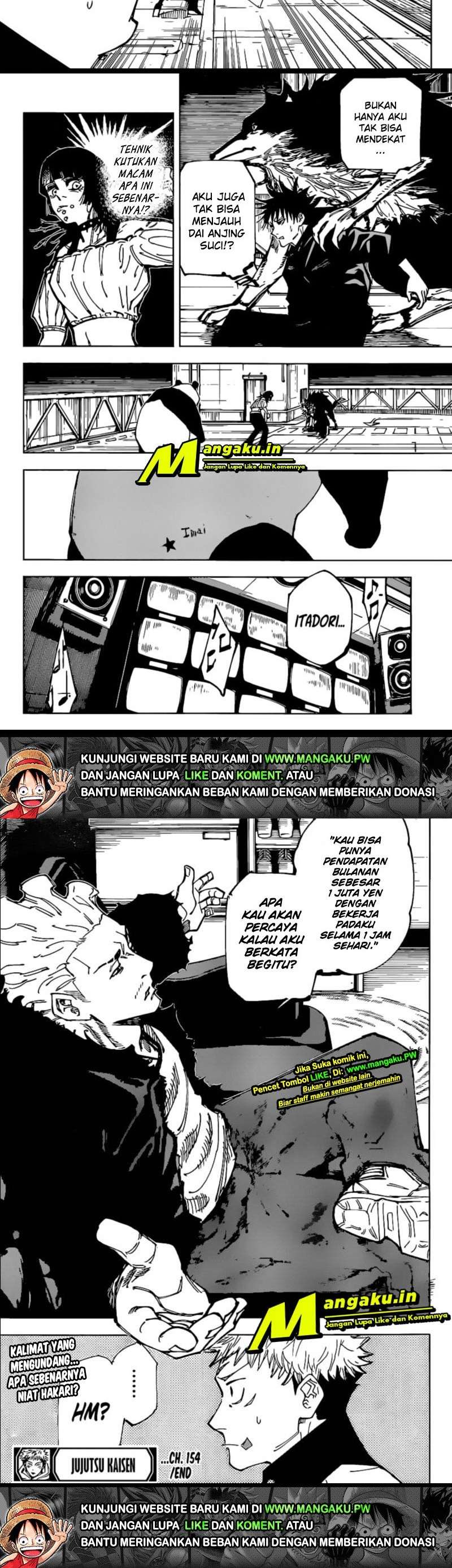 Read Jujutsu Kaisen id Manga Online