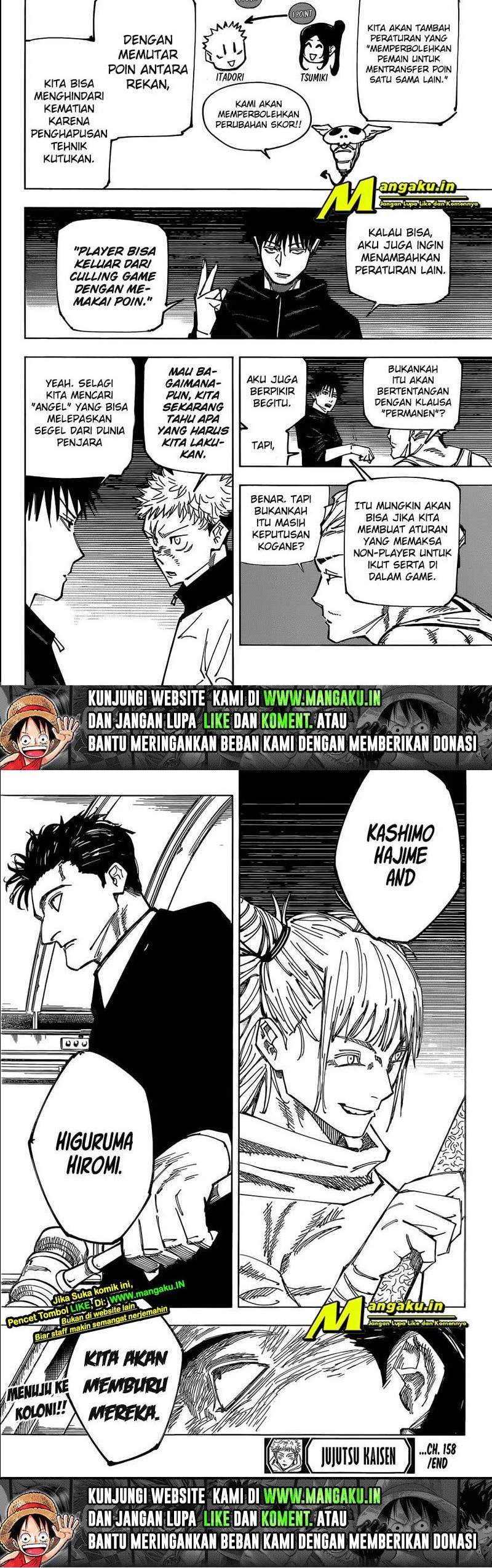Read Jujutsu Kaisen id Manga Online