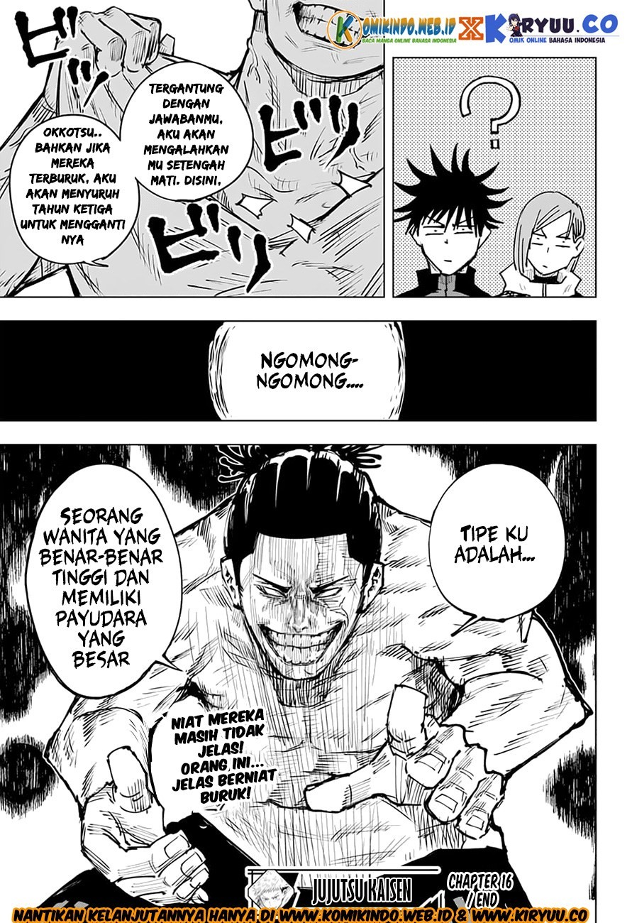 Read Jujutsu Kaisen id Manga Online