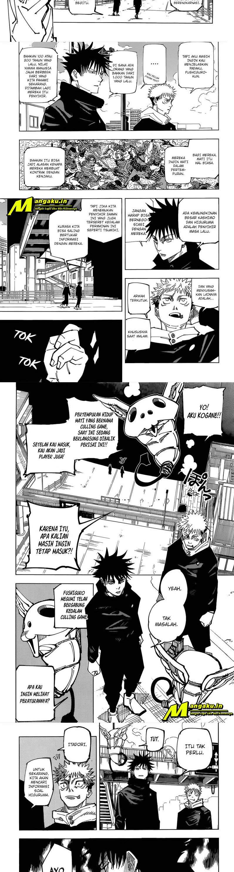 Read Jujutsu Kaisen id Manga Online