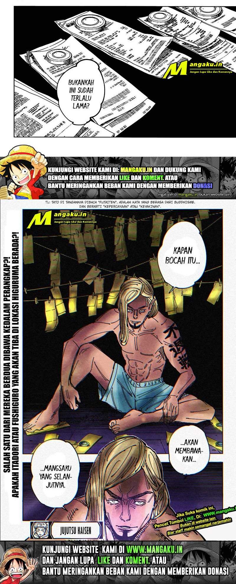 Read Jujutsu Kaisen id Manga Online