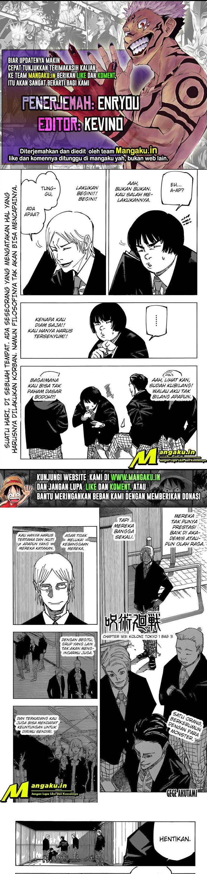 Read Jujutsu Kaisen id Manga Online