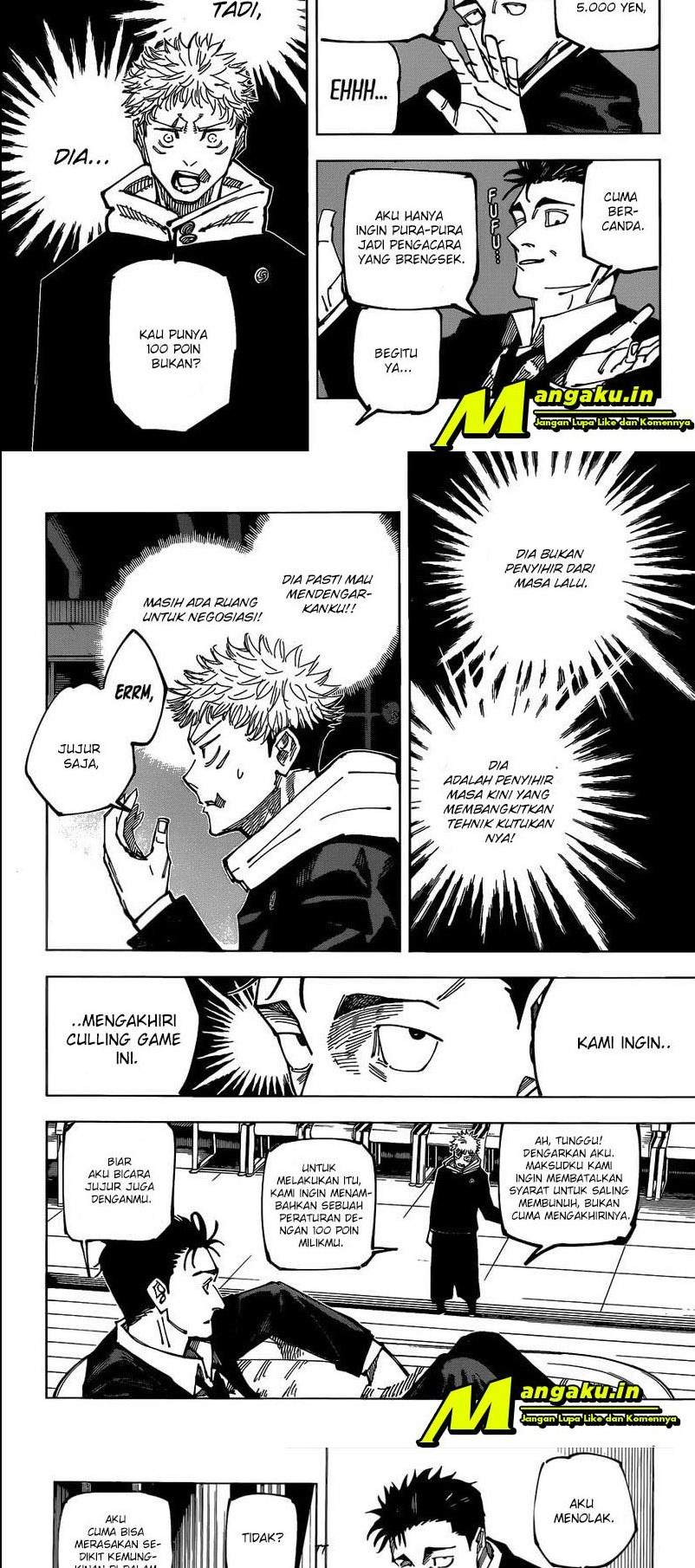 Read Jujutsu Kaisen id Manga Online