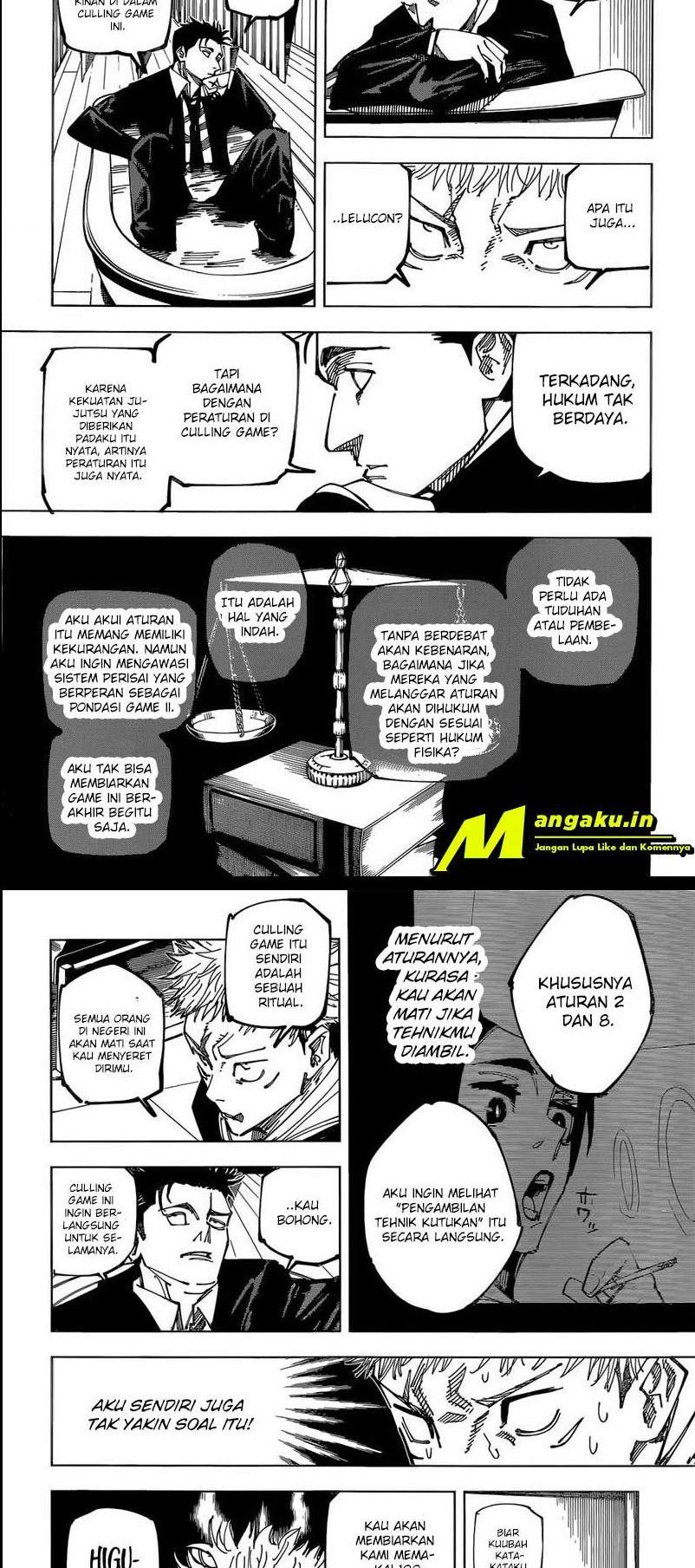 Read Jujutsu Kaisen id Manga Online