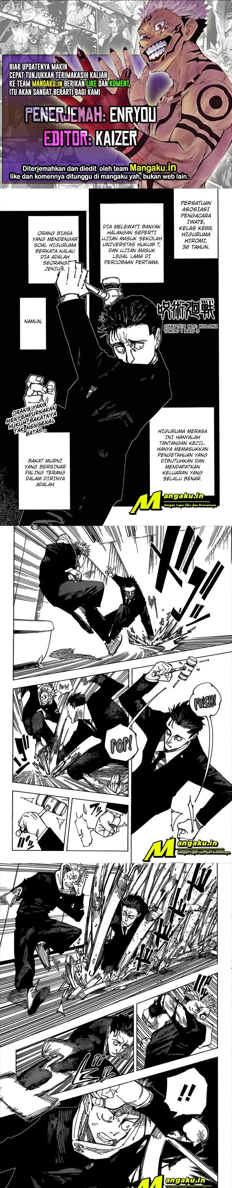 Read Jujutsu Kaisen id Manga Online