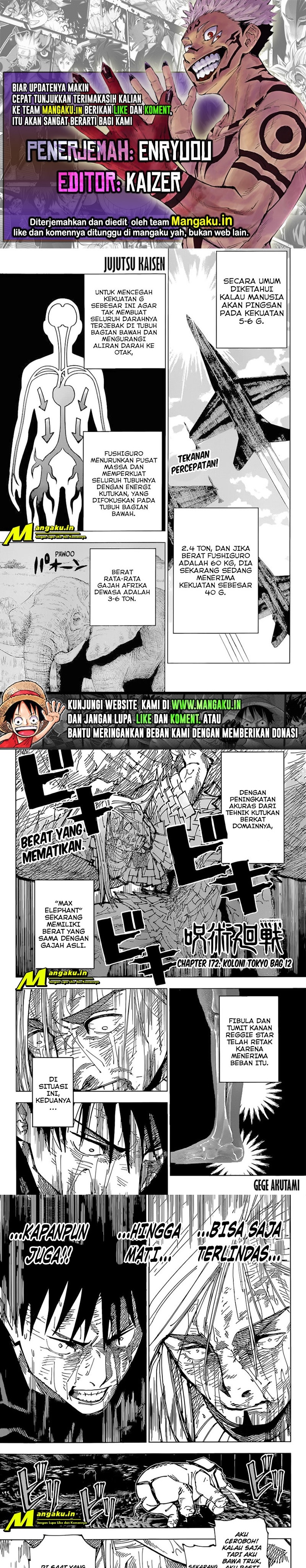 Read Jujutsu Kaisen id Manga Online