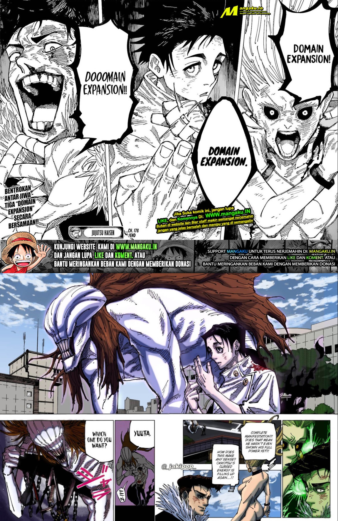 Read Jujutsu Kaisen id Manga Online