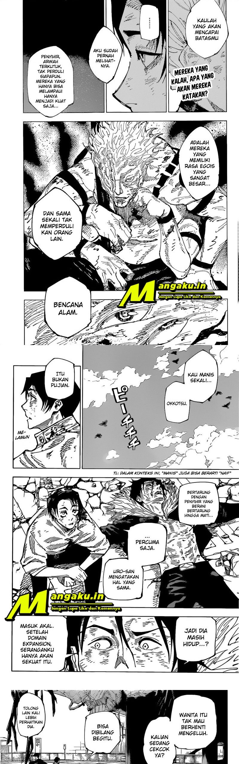 Read Jujutsu Kaisen id Manga Online