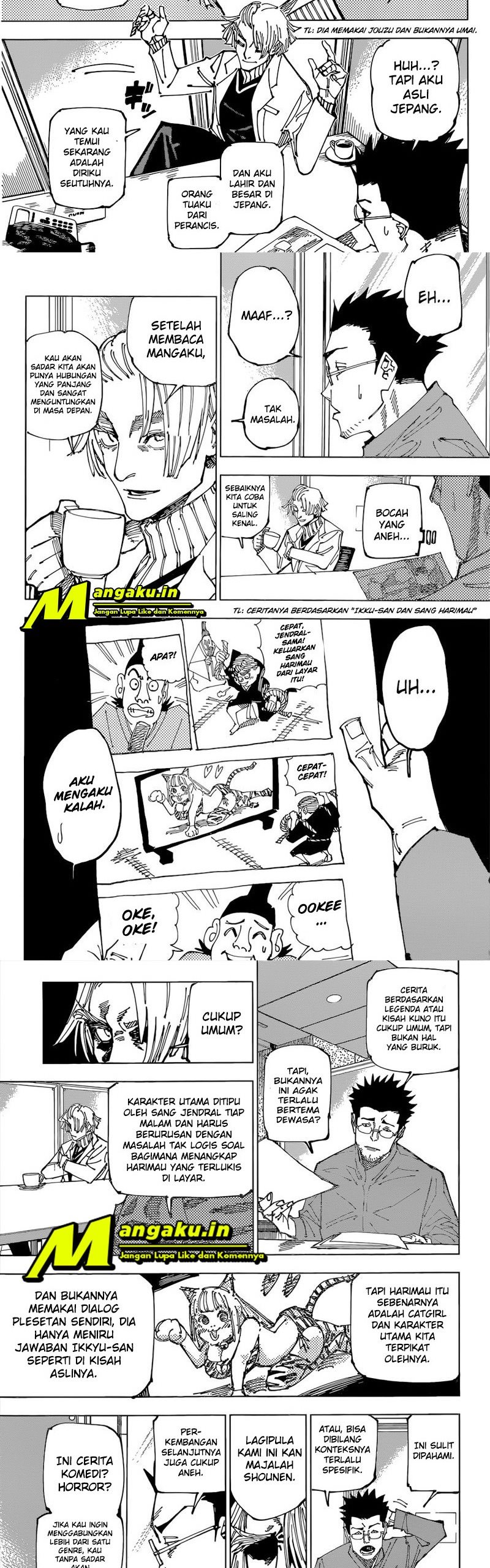 Read Jujutsu Kaisen id Manga Online