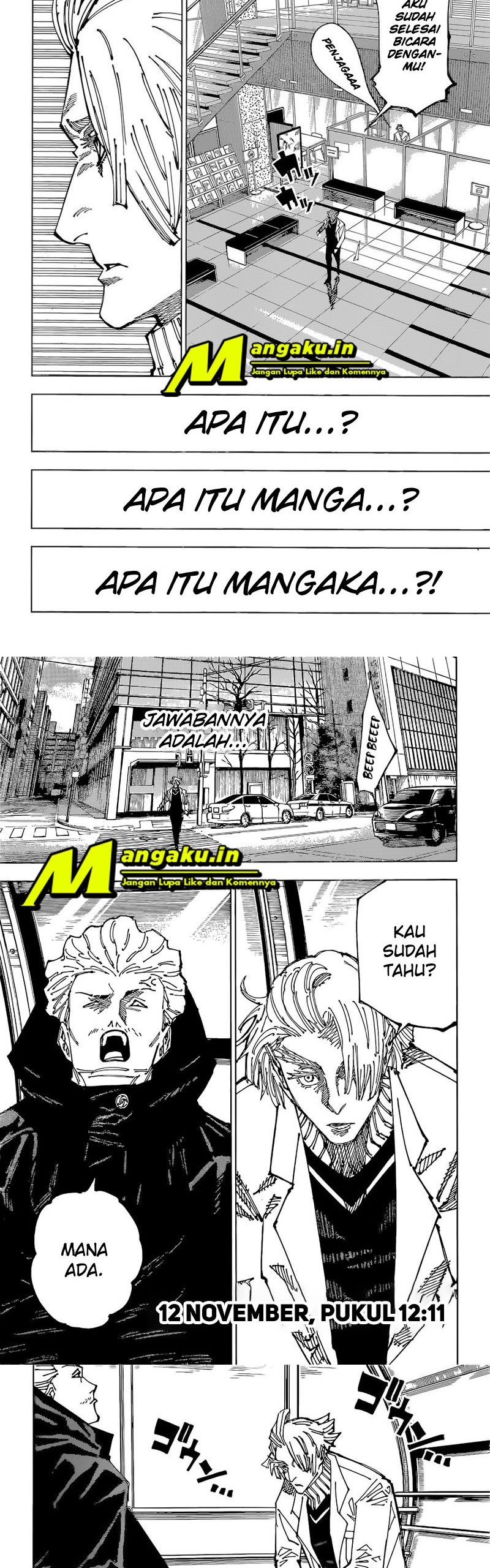 Read Jujutsu Kaisen id Manga Online