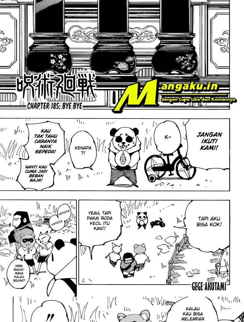 Read Jujutsu Kaisen id Manga Online