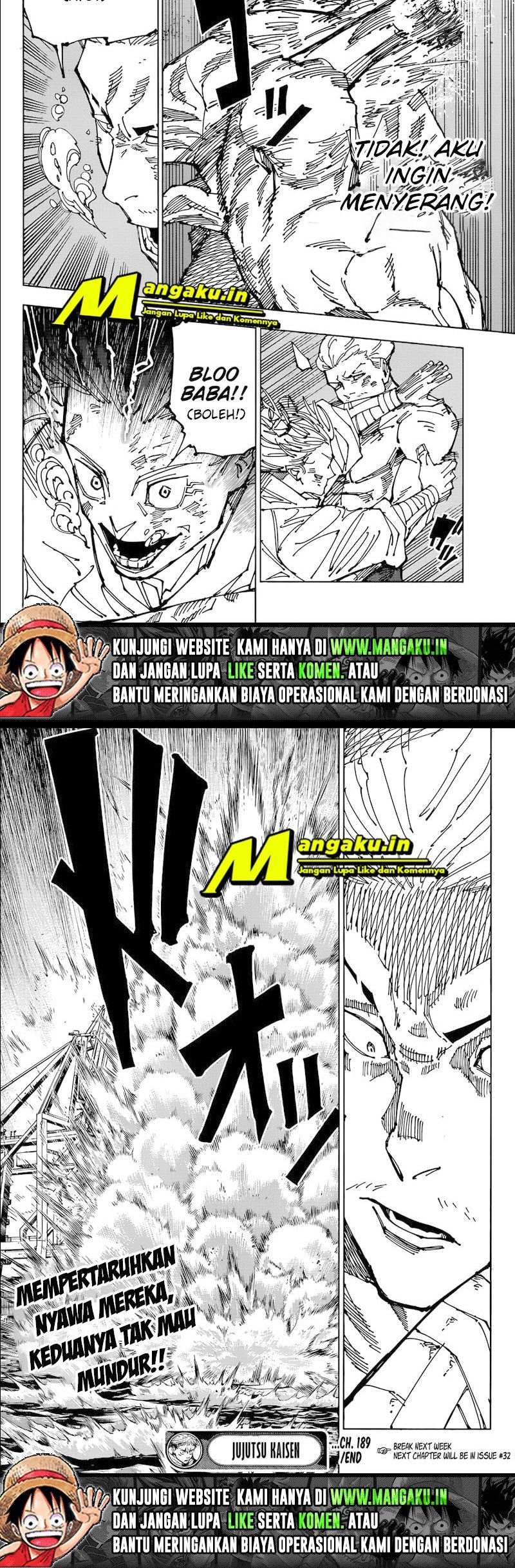 Read Jujutsu Kaisen id Manga Online