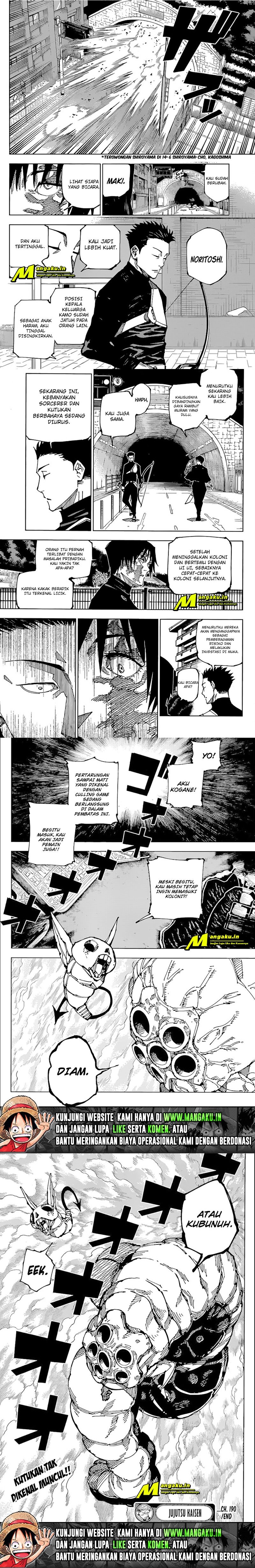 Read Jujutsu Kaisen id Manga Online