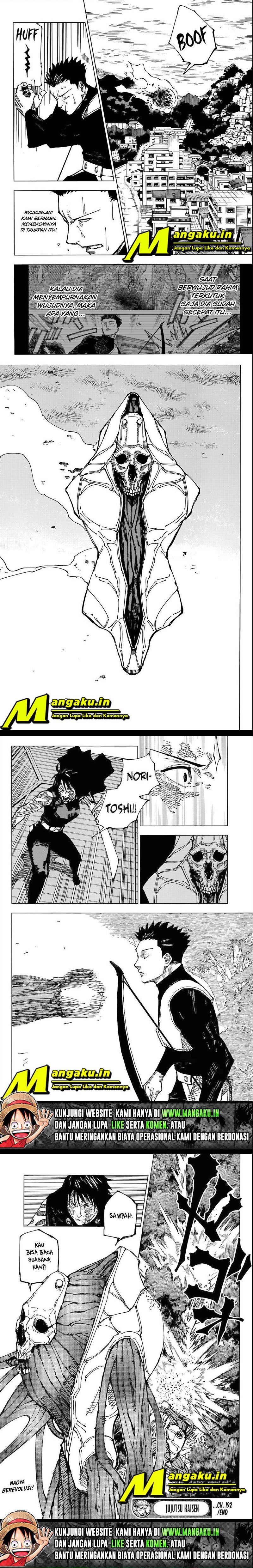 Read Jujutsu Kaisen id Manga Online