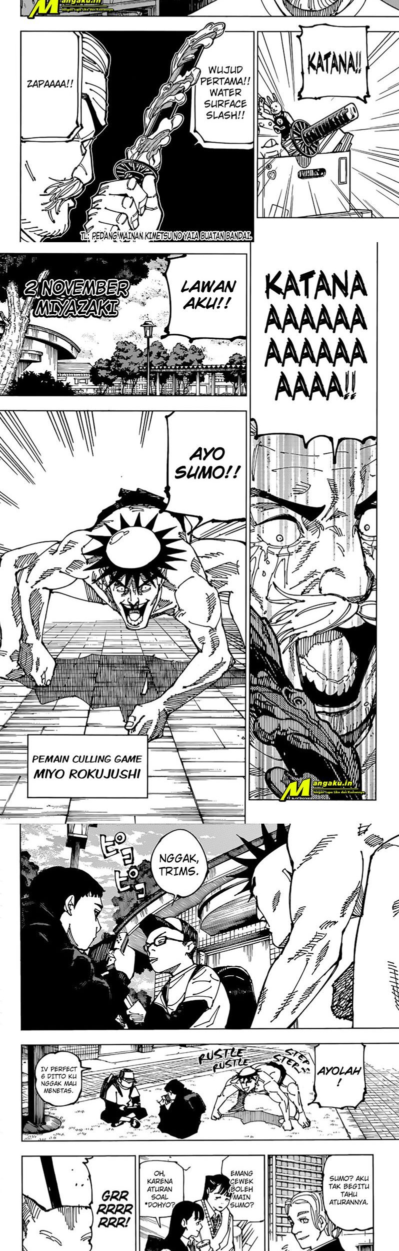 Read Jujutsu Kaisen id Manga Online