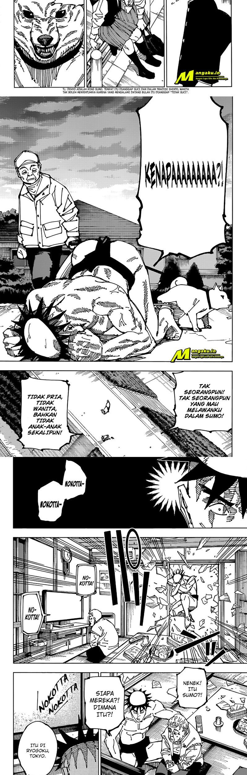 Read Jujutsu Kaisen id Manga Online