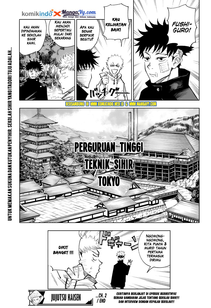 Read Jujutsu Kaisen id Manga Online