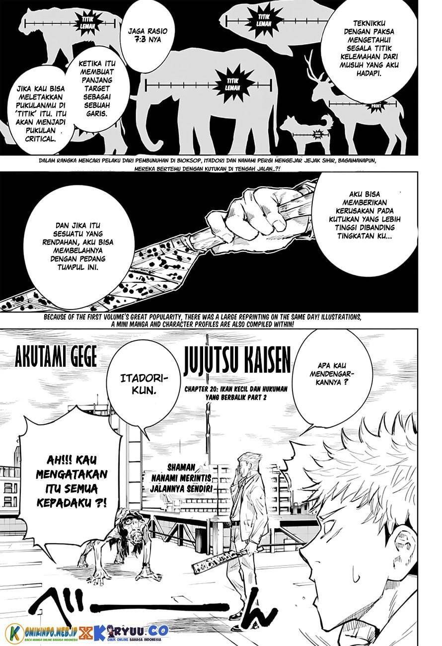 Read Jujutsu Kaisen id Manga Online
