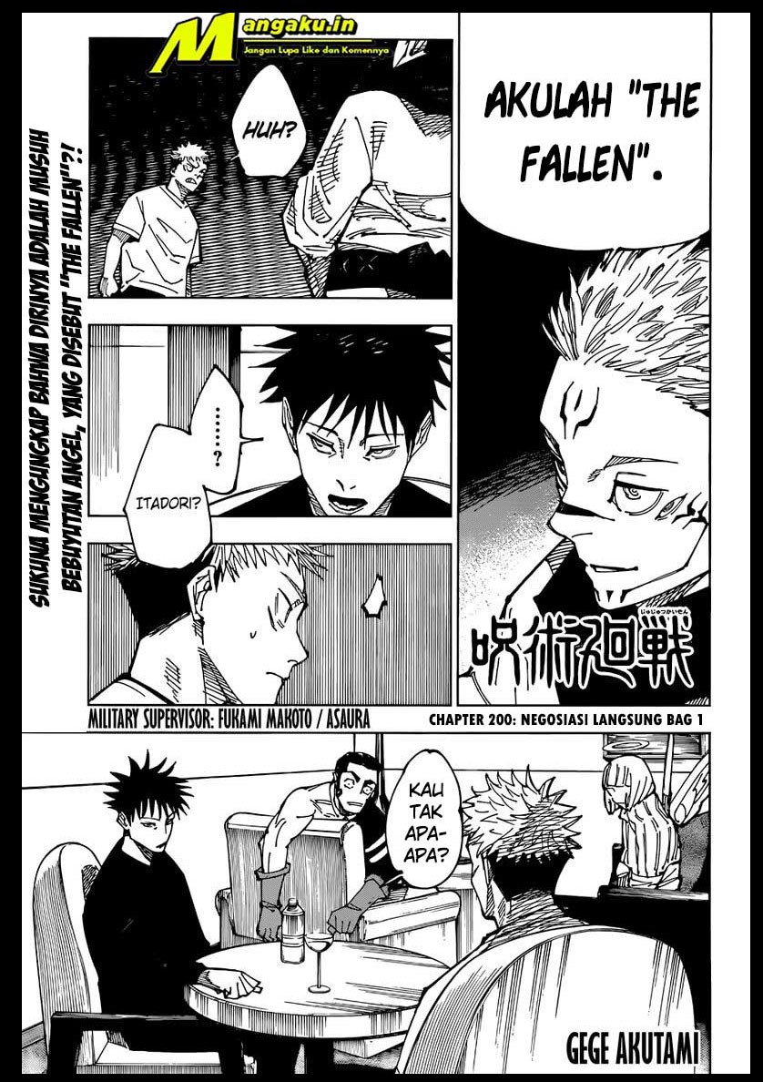 Read Jujutsu Kaisen id Manga Online