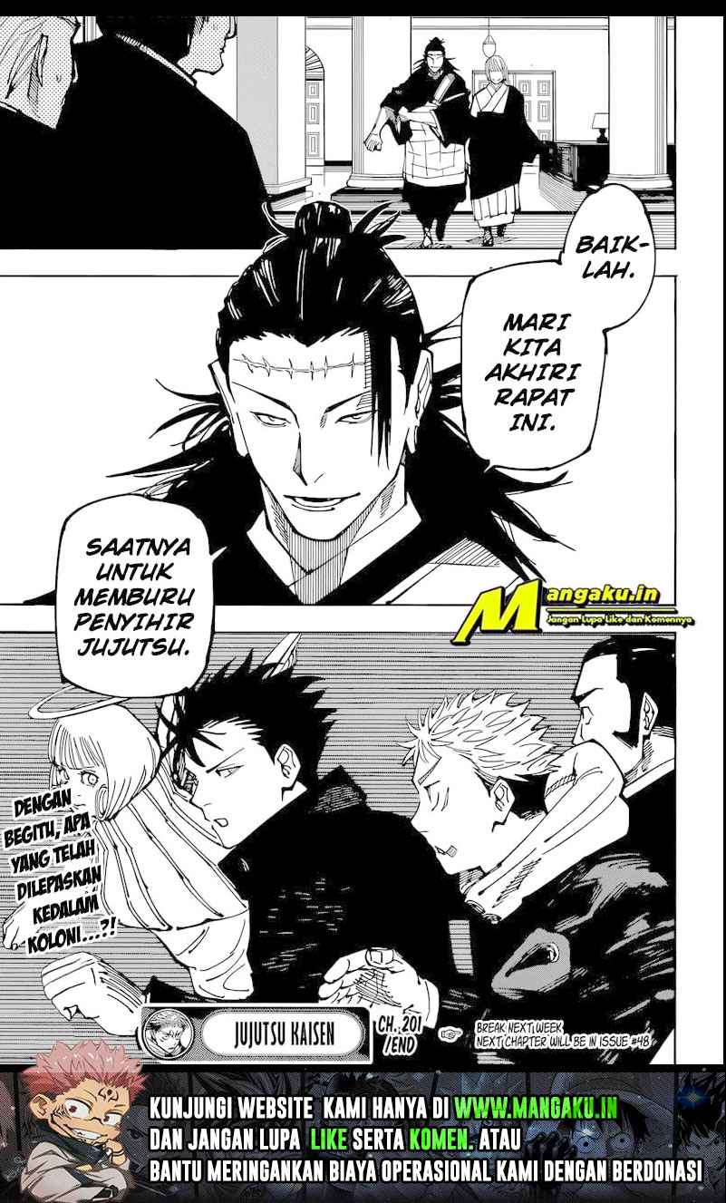 Read Jujutsu Kaisen id Manga Online
