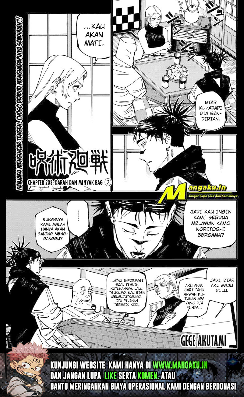 Read Jujutsu Kaisen id Manga Online