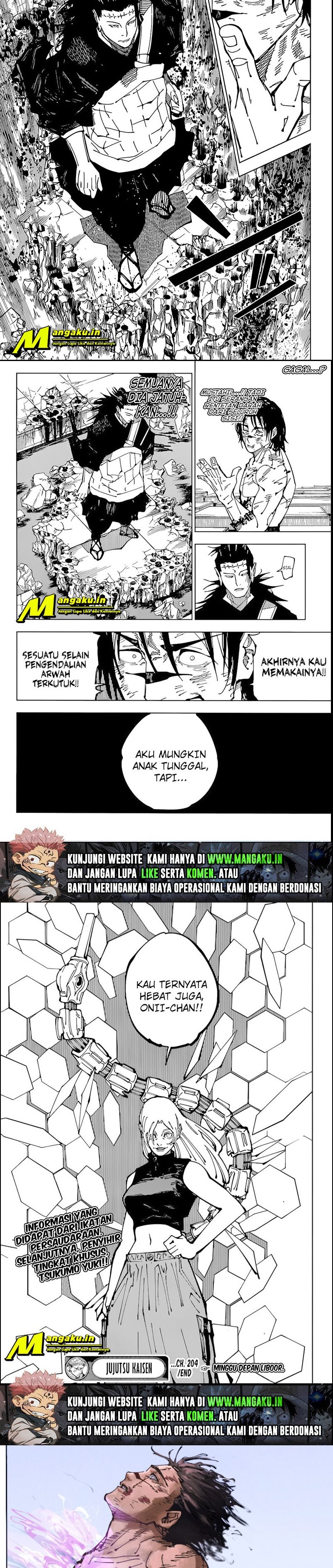 Read Jujutsu Kaisen id Manga Online