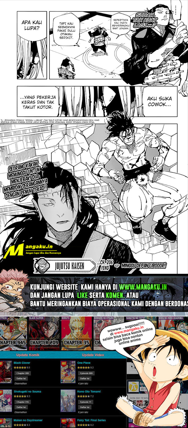 Read Jujutsu Kaisen id Manga Online
