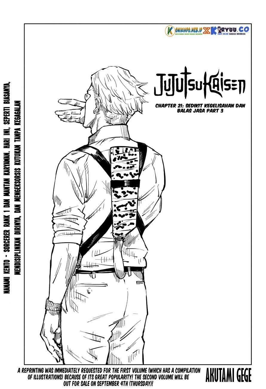 Read Jujutsu Kaisen id Manga Online