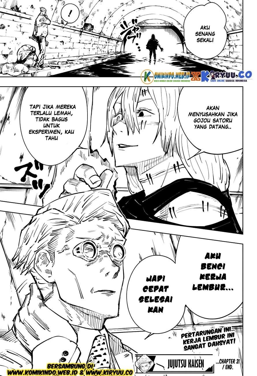 Read Jujutsu Kaisen id Manga Online