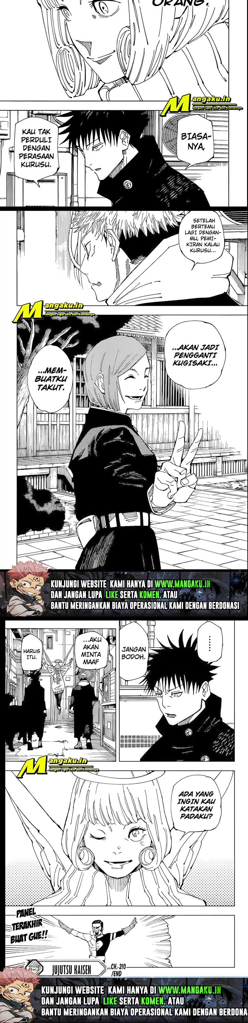 Read Jujutsu Kaisen id Manga Online