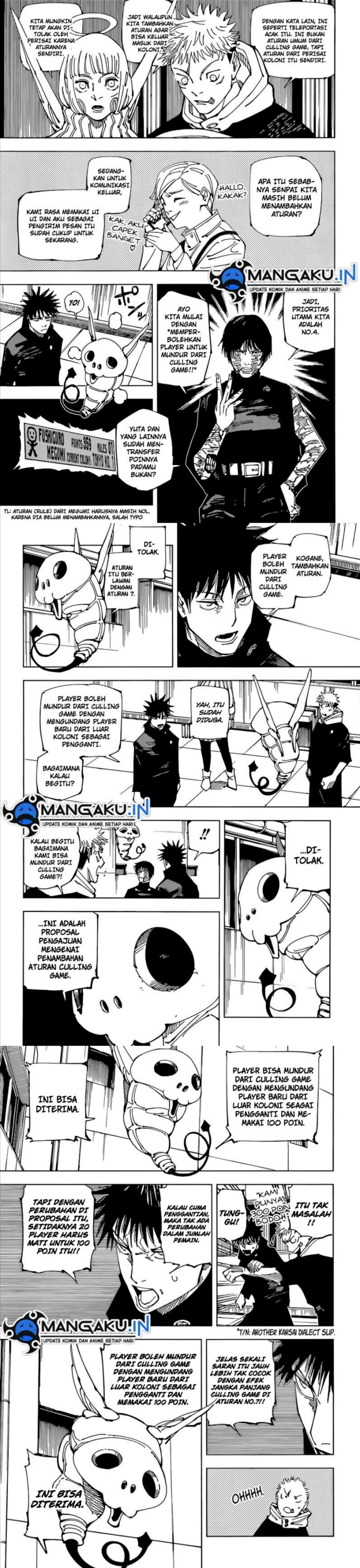 Read Jujutsu Kaisen id Manga Online
