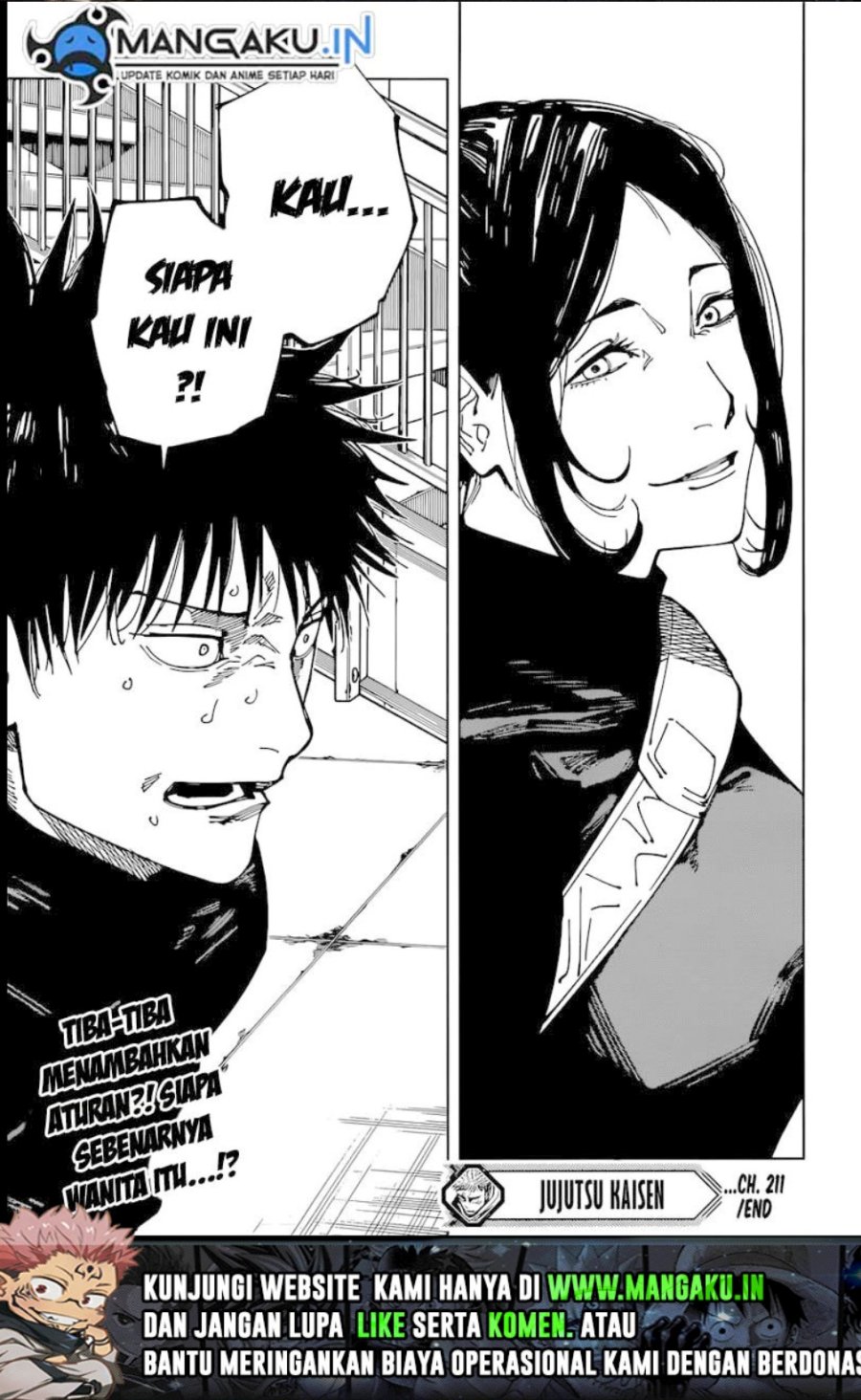 Read Jujutsu Kaisen id Manga Online