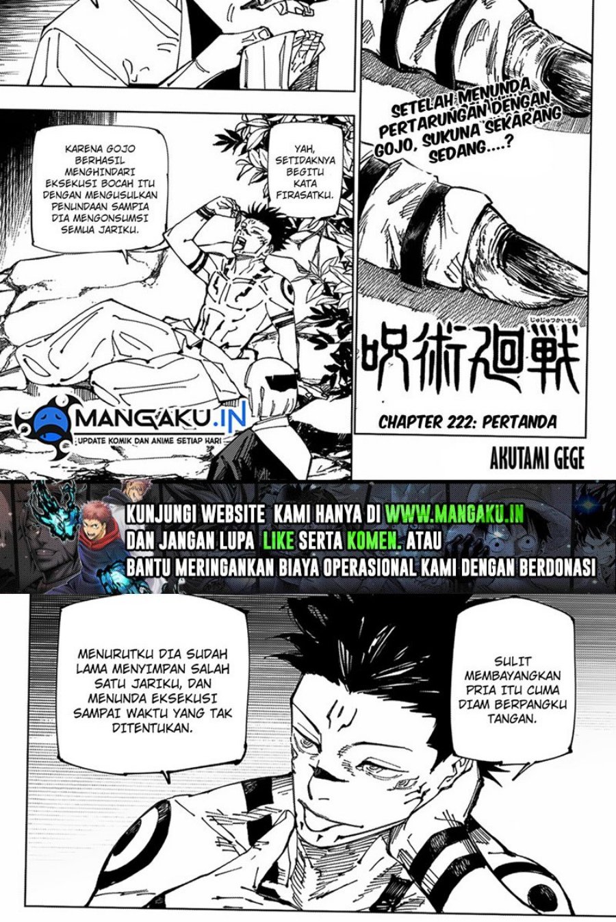 Read Jujutsu Kaisen id Manga Online