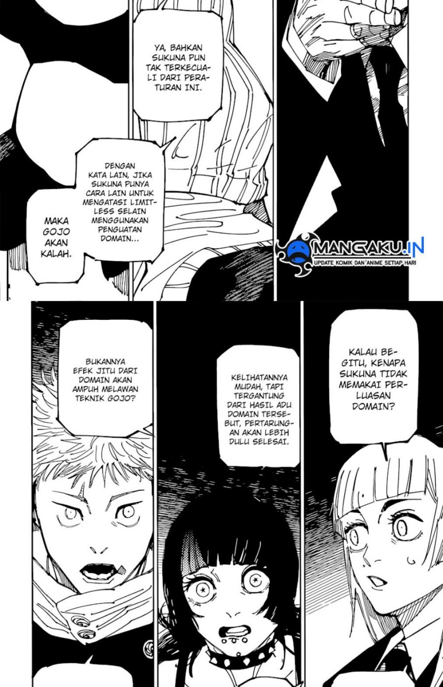 Read Jujutsu Kaisen id Manga Online