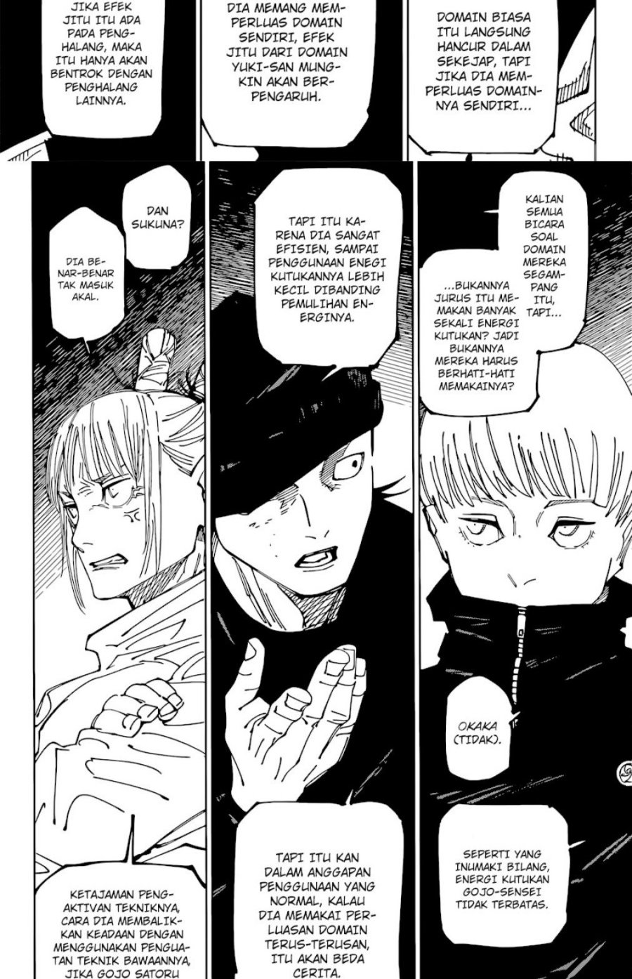 Read Jujutsu Kaisen id Manga Online