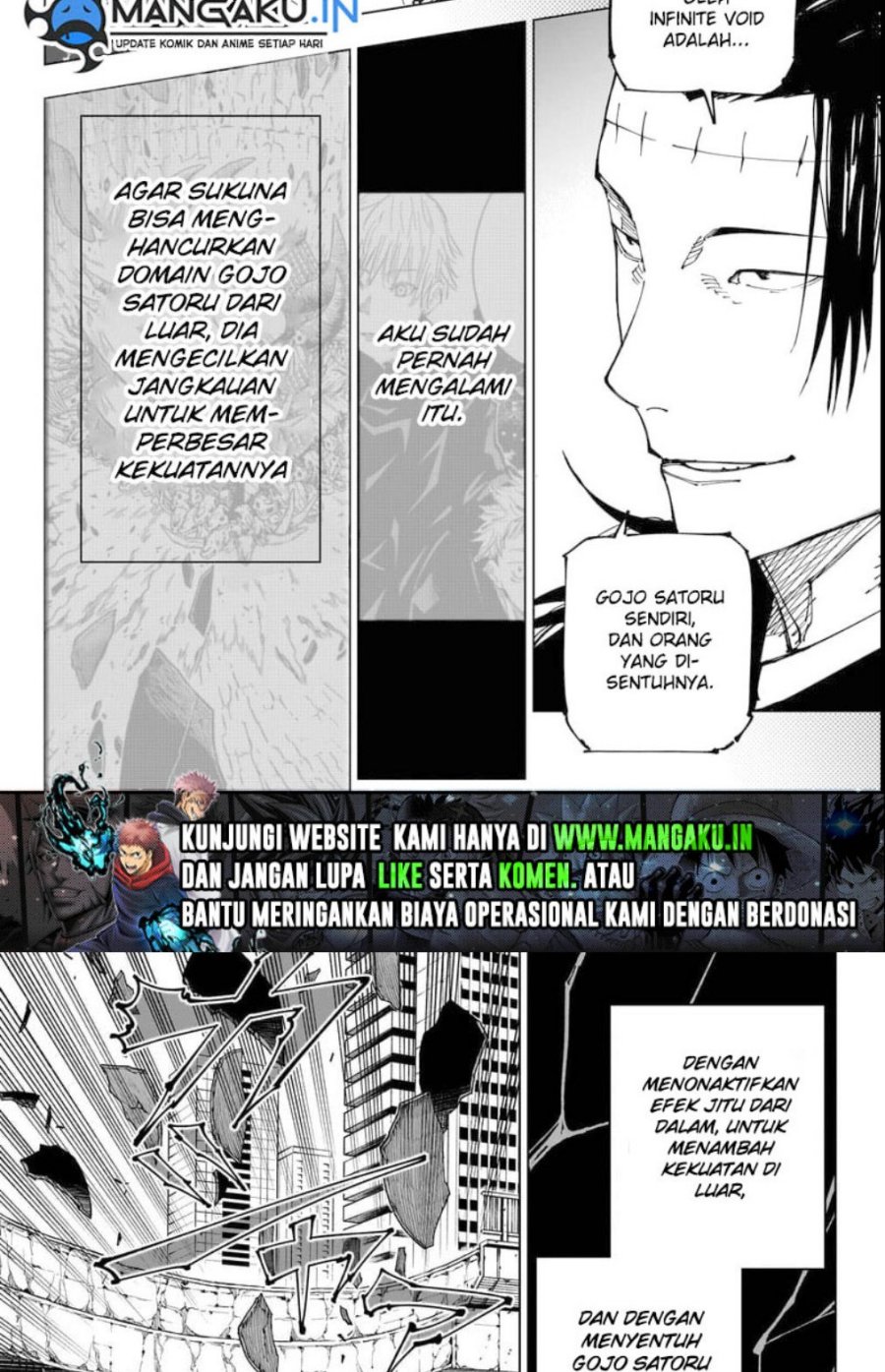 Read Jujutsu Kaisen id Manga Online