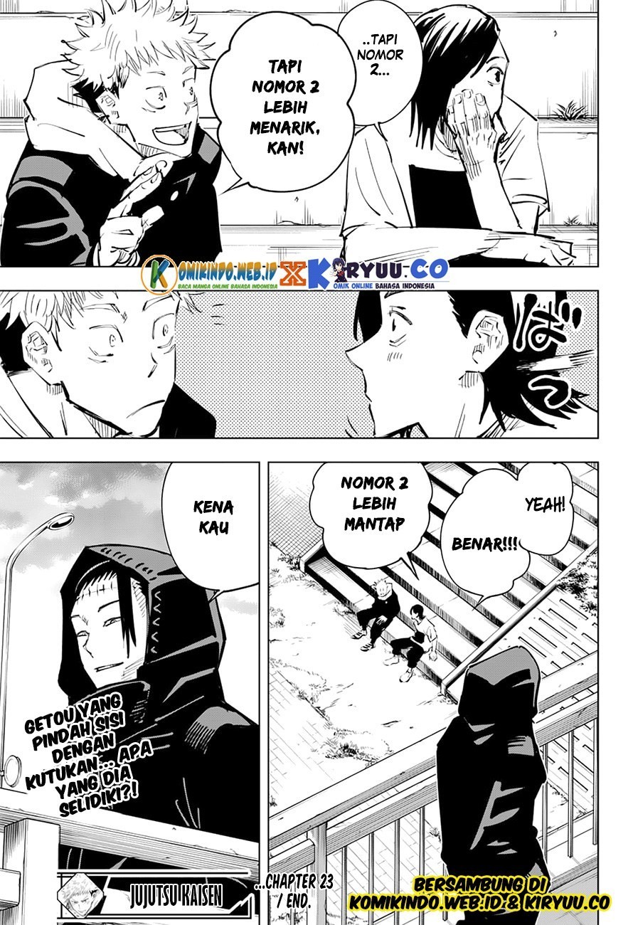 Read Jujutsu Kaisen id Manga Online