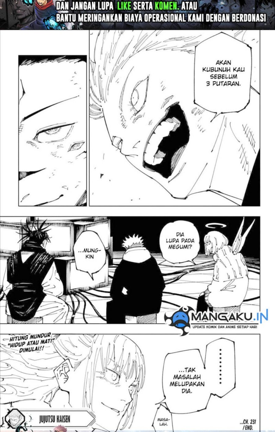 Read Jujutsu Kaisen id Manga Online