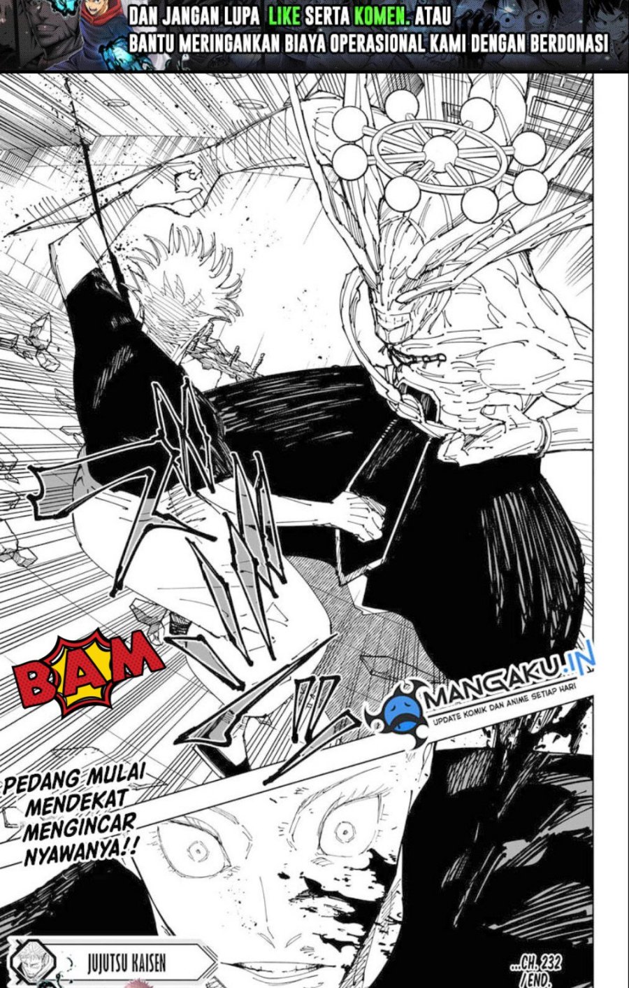 Read Jujutsu Kaisen id Manga Online