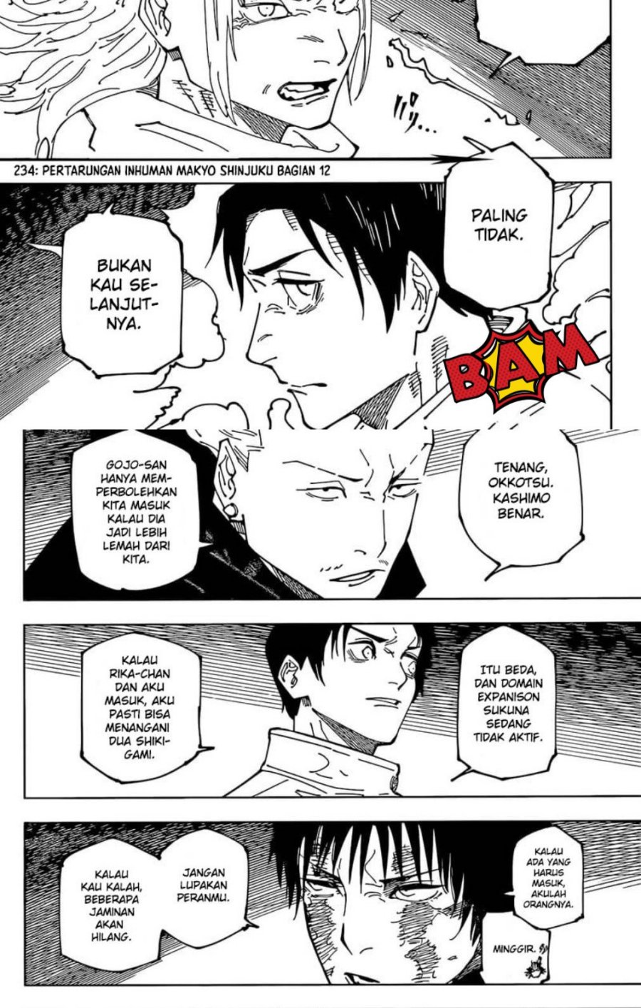 Read Jujutsu Kaisen id Manga Online
