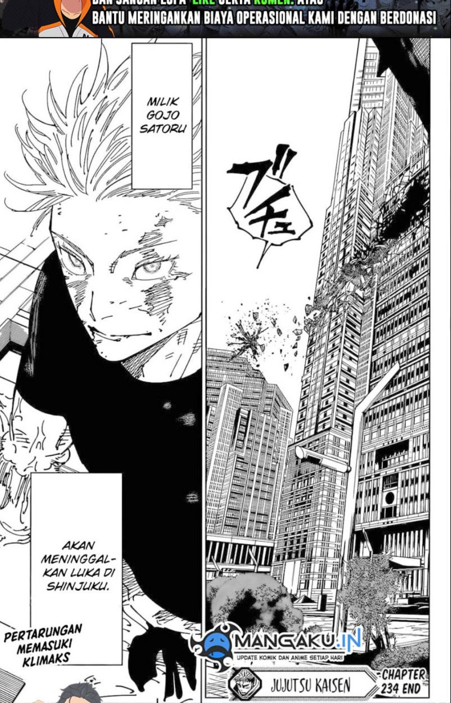 Read Jujutsu Kaisen id Manga Online