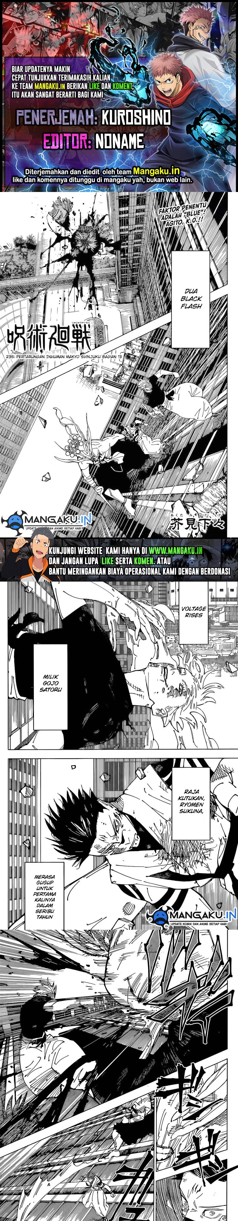 Read Jujutsu Kaisen id Manga Online