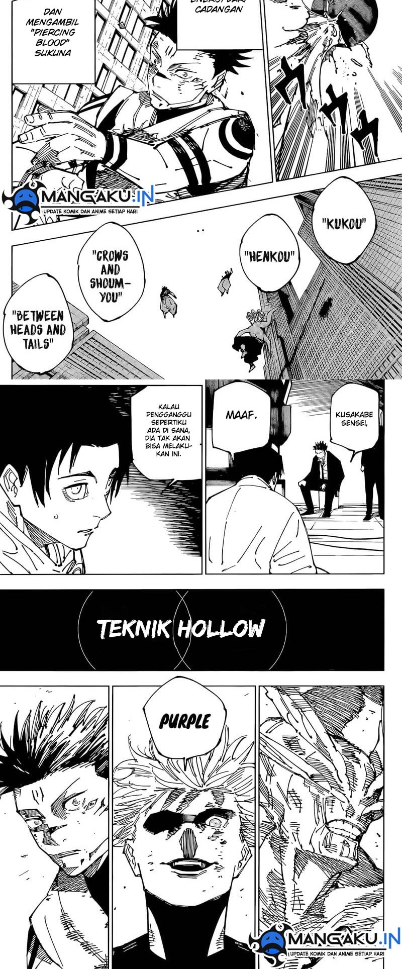 Read Jujutsu Kaisen id Manga Online